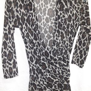 Karen kane sheer shirt